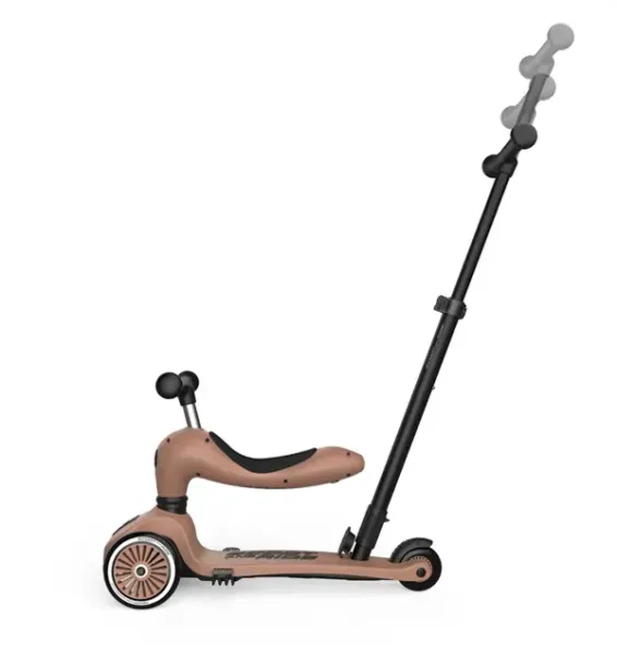 Detailbild Highwaykick 1 Push & Go Mocha mit Schiebestange